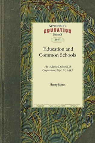 Cover of Education and Common Schools