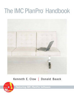 Book cover for IMC PlanPro Handbook featuring IMC PlanPro Software