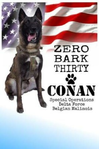 Cover of Conan Hero Belgian Malinois Dog Journal