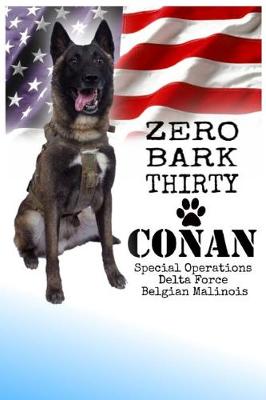 Book cover for Conan Hero Belgian Malinois Dog Journal