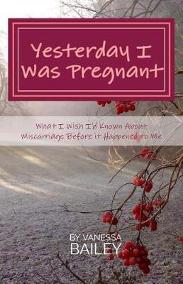 Book cover for Yesterday I was Pregnant