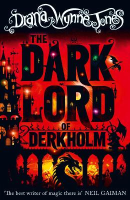 Book cover for The Dark Lord of Derkholm