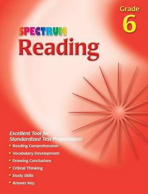 Book cover for Spectrum Reading, Grade 6