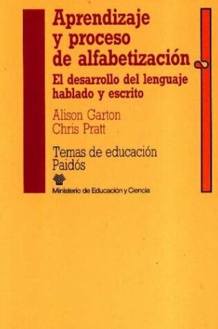 Cover of Aprendizaje y Proceso de Alfabetizacion