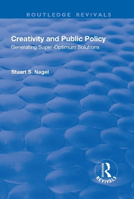 Cover of Creativity and Public Policy