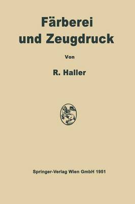 Book cover for Farberei Und Zeugdruck