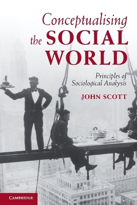 Book cover for Conceptualising the Social World