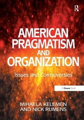 Book cover for American Pragmatism and Organization