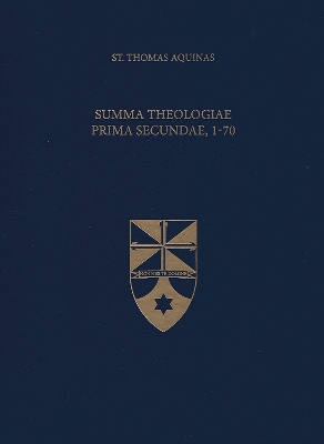 Book cover for Summa Theologiae Prima Secundae, 1-70