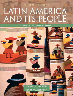 Book cover for Latin America and Its People, Volume 2