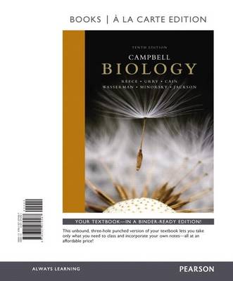 Book cover for Campbell Biology, Books a la Carte Edition