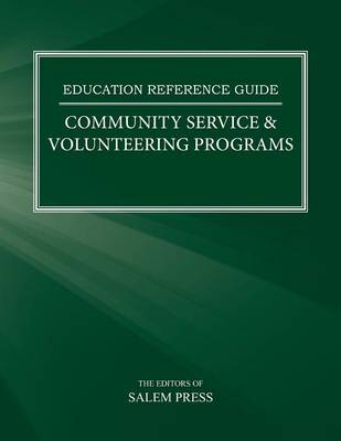 Book cover for Community Service & Volunteering Programs