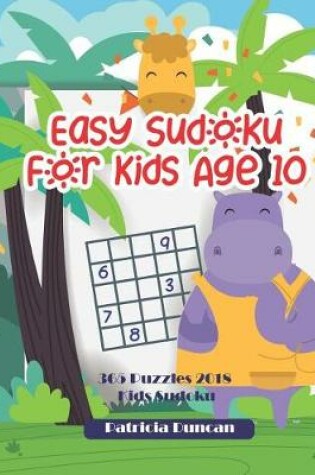 Cover of Easy Sudoku for Kids Age 10