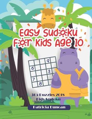 Book cover for Easy Sudoku for Kids Age 10