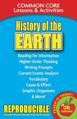 Book cover for History of the Earth