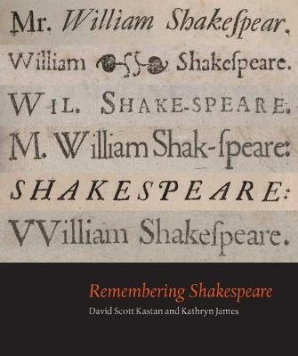 Book cover for Remembering Shakespeare