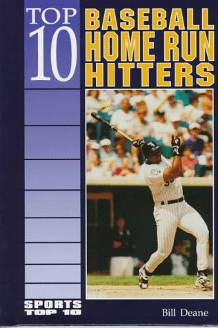 Book cover for Top 10 Baseball Home Run Hitters