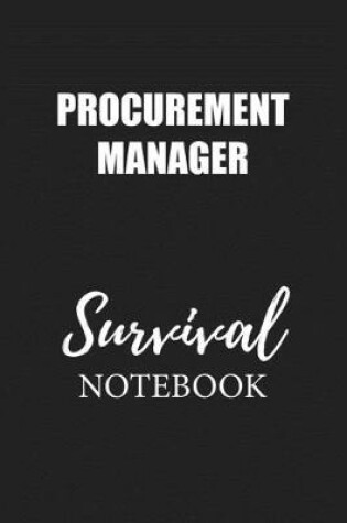 Cover of Procurement Manager Survival Notebook