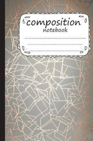 Cover of Composition Notebook Design No.12 Style