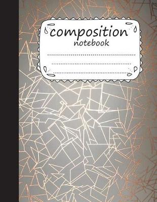 Book cover for Composition Notebook Design No.12 Style