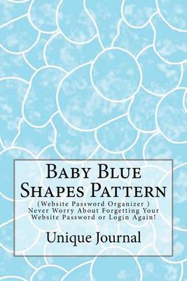 Book cover for Baby Blue Shapes Pattern