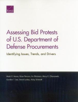 Book cover for Assessing Bid Protests of U.S. Department of Defense Procurements