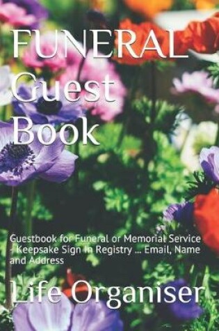 Cover of FUNERAL Guest Book