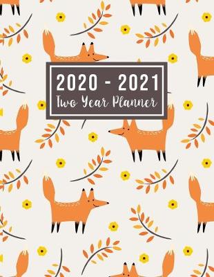 Book cover for 2020-2021 Two Year Planner