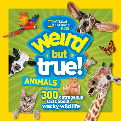 Book cover for Weird But True Animals