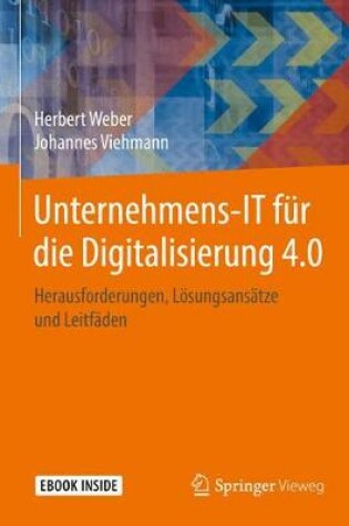 Cover of Unternehmens-It Fur Die Digitalisierung 4.0