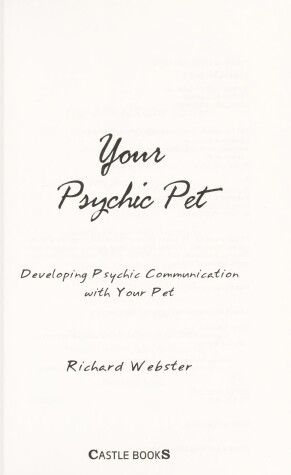 Book cover for Your Psychic Pet