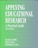 Book cover for Applying Educational Research:A Practical Guide