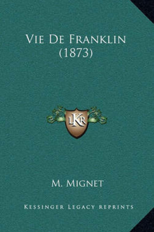 Cover of Vie de Franklin (1873)