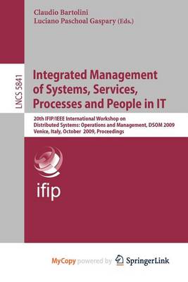Cover of Integrated Management of Systems, Services, Processes and People in It