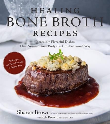 Book cover for Healing Bone Broth Recipes