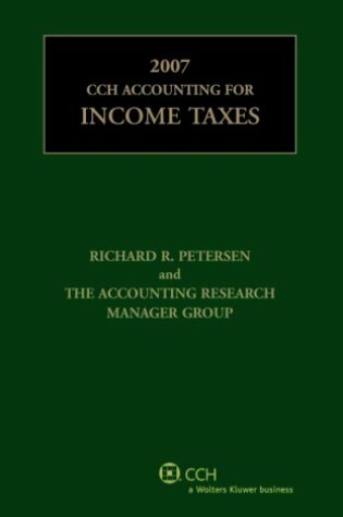 Cover of Cch Accounting for Income Taxes
