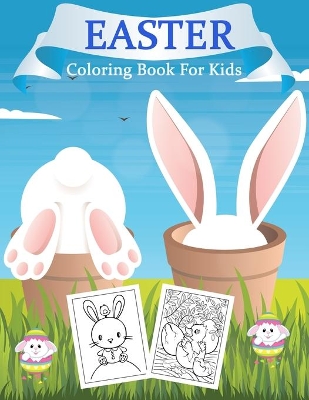 Book cover for Easter Coloring Book for Kids