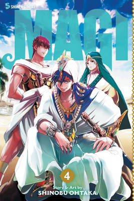 Book cover for Magi: The Labyrinth of Magic, Vol. 4