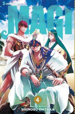 Cover of Magi: The Labyrinth of Magic, Vol. 4