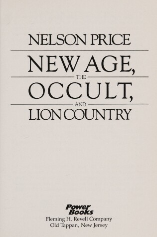 Cover of New Age, the Occult, and Lion Country