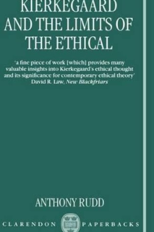 Cover of Kierkegaard and the Limits of the Ethical