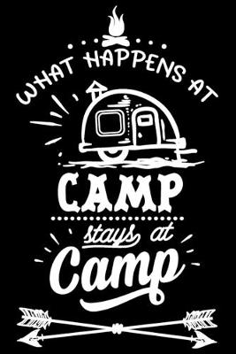 Book cover for What happens at camp stay at camp