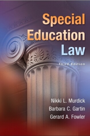 Cover of Special Education Law (Subscription)