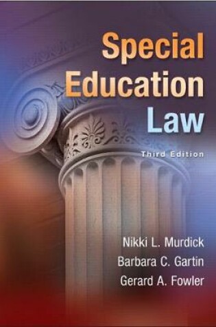 Cover of Special Education Law (Subscription)