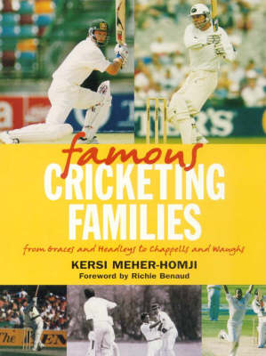 Book cover for Famous Cricketing Families