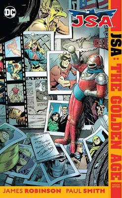 Book cover for JSA The Golden Age Deluxe Edition