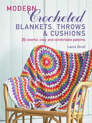 Book cover for Modern Crocheted Blankets, Throws and Cushions