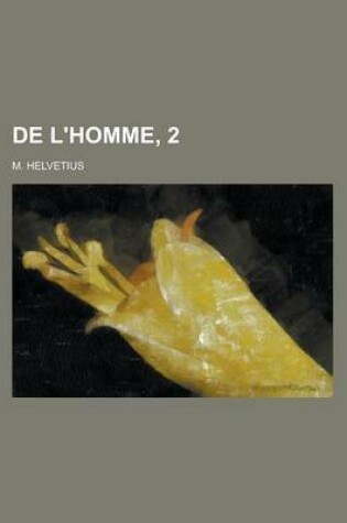 Cover of de L'Homme, 2
