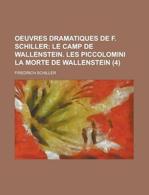 Book cover for Oeuvres Dramatiques de F. Schiller (4)