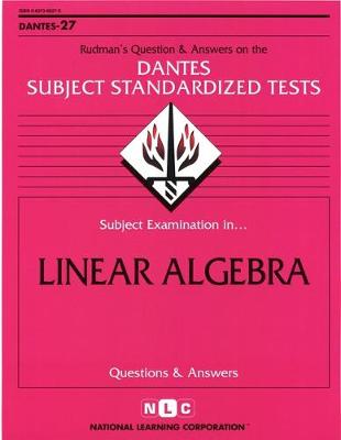 Book cover for LINEAR ALGEBRA